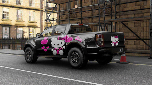 Hello Kitty Car Decals: Cuteness On the Go! Car Vinyl | Comics character, Designed Car Livery, Cast Vinyl Wrap - Evreka Decal