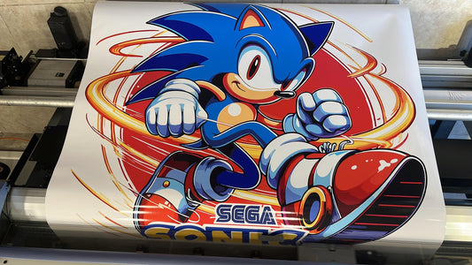 Sonic the Hedgehog Car Side Wrap, Full Color Graphics, Vinyl Livery Decal fit any car, Universal Size, Car Wrap - Evreka Decal