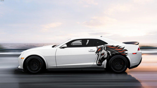 3D Horse Fits Ford Mustang Vinyl Decal Side Truck Car Vehicle Graphic - Evreka Decal