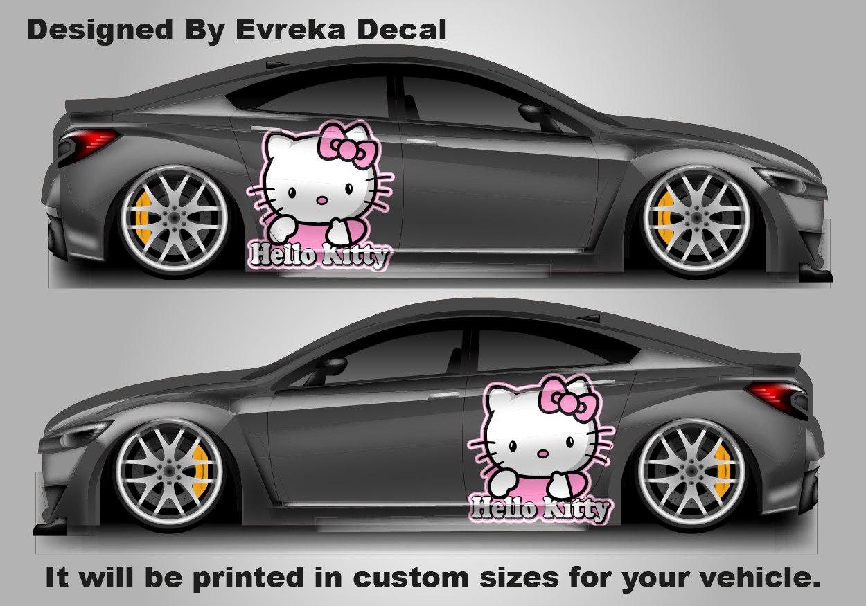 Hello Kitty Car Wrap