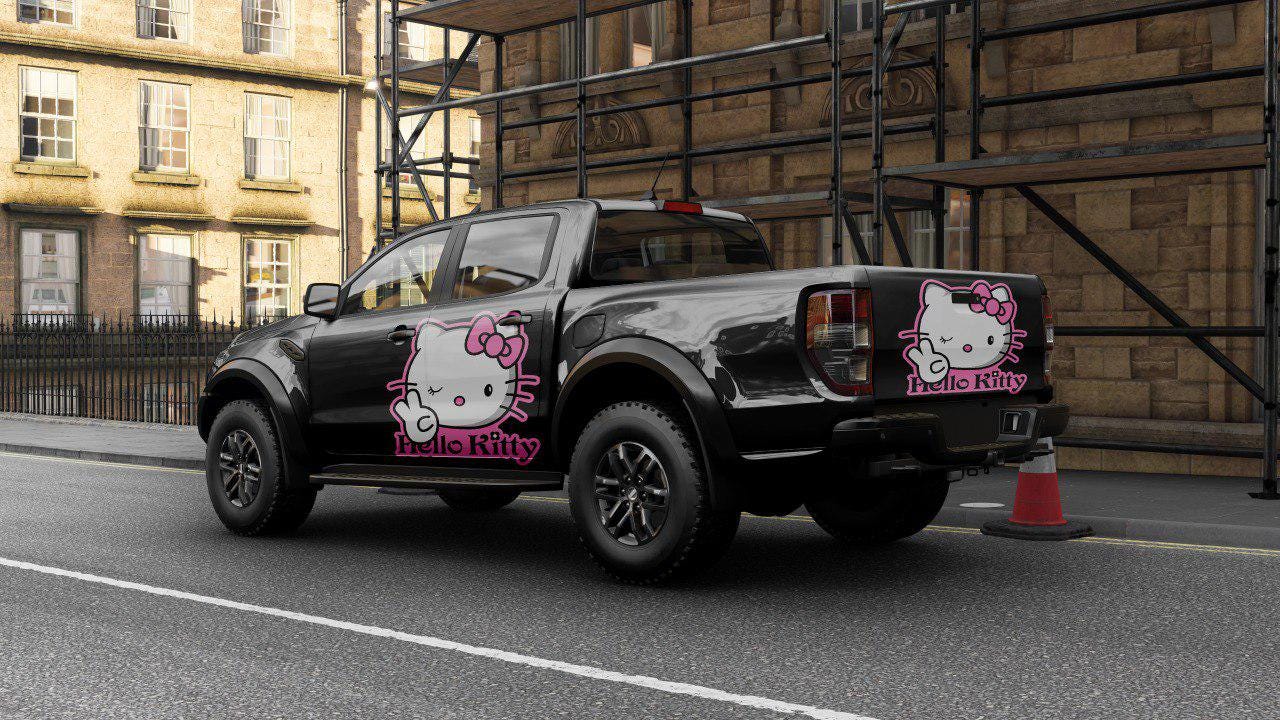 Hello Kitty Car Decals: Cuteness On the Go! Car Vinyl | Comics character, Designed Car Livery, Cast Vinyl Wrap - Evreka Decal