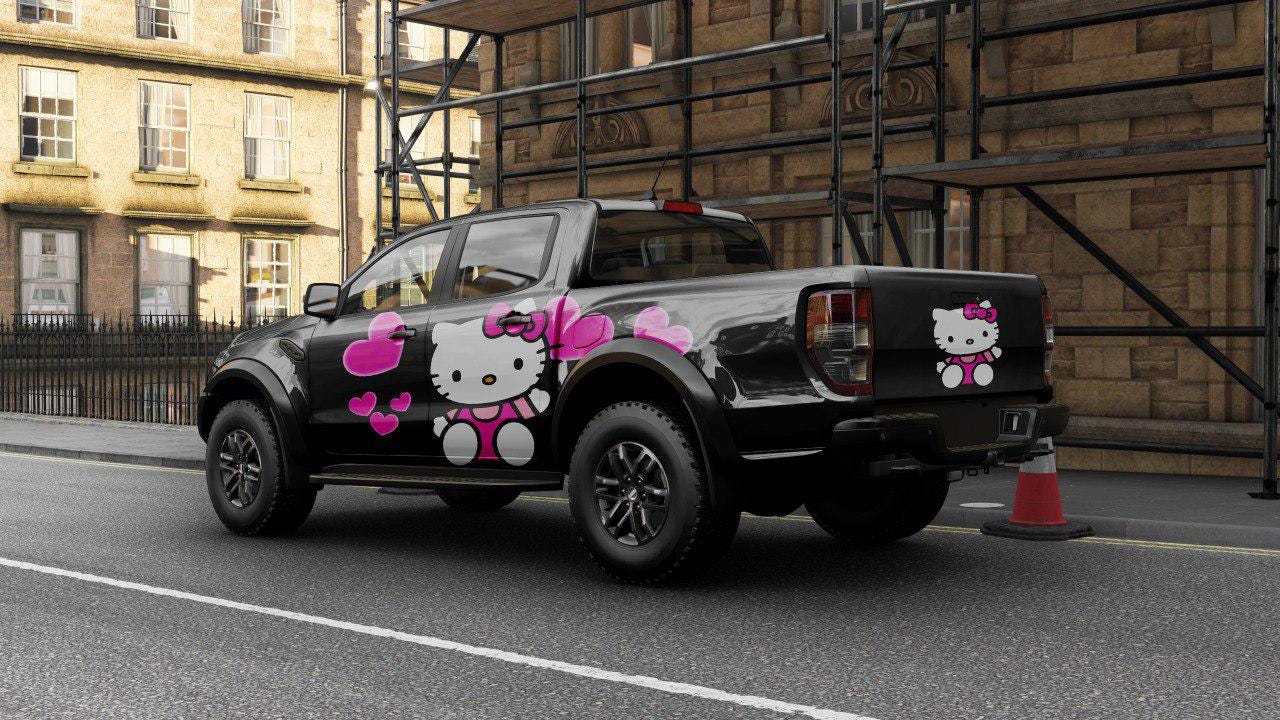 Hello Kitty Car Decals: Cuteness On the Go! Car Vinyl | Comics character, Designed Car Livery, Cast Vinyl Wrap - Evreka Decal