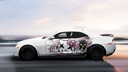 Hello Kitty Car Decals: Cuteness On the Go! Car Vinyl | Comics character, Designed Car Livery, Cast Vinyl Wrap - Evreka Decal