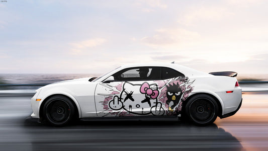 Hello Kitty Car Decals: Cuteness On the Go! Car Vinyl | Comics character, Designed Car Livery, Cast Vinyl Wrap - Evreka Decal