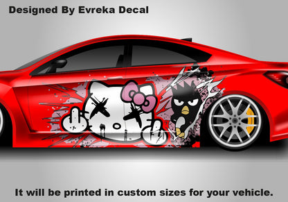 Hello Kitty Car Decals: Cuteness On the Go! Car Vinyl | Comics character, Designed Car Livery, Cast Vinyl Wrap - Evreka Decal
