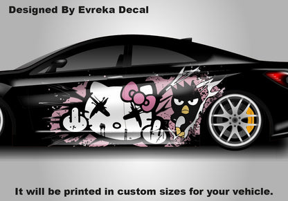 Hello Kitty Car Decals: Cuteness On the Go! Car Vinyl | Comics character, Designed Car Livery, Cast Vinyl Wrap - Evreka Decal