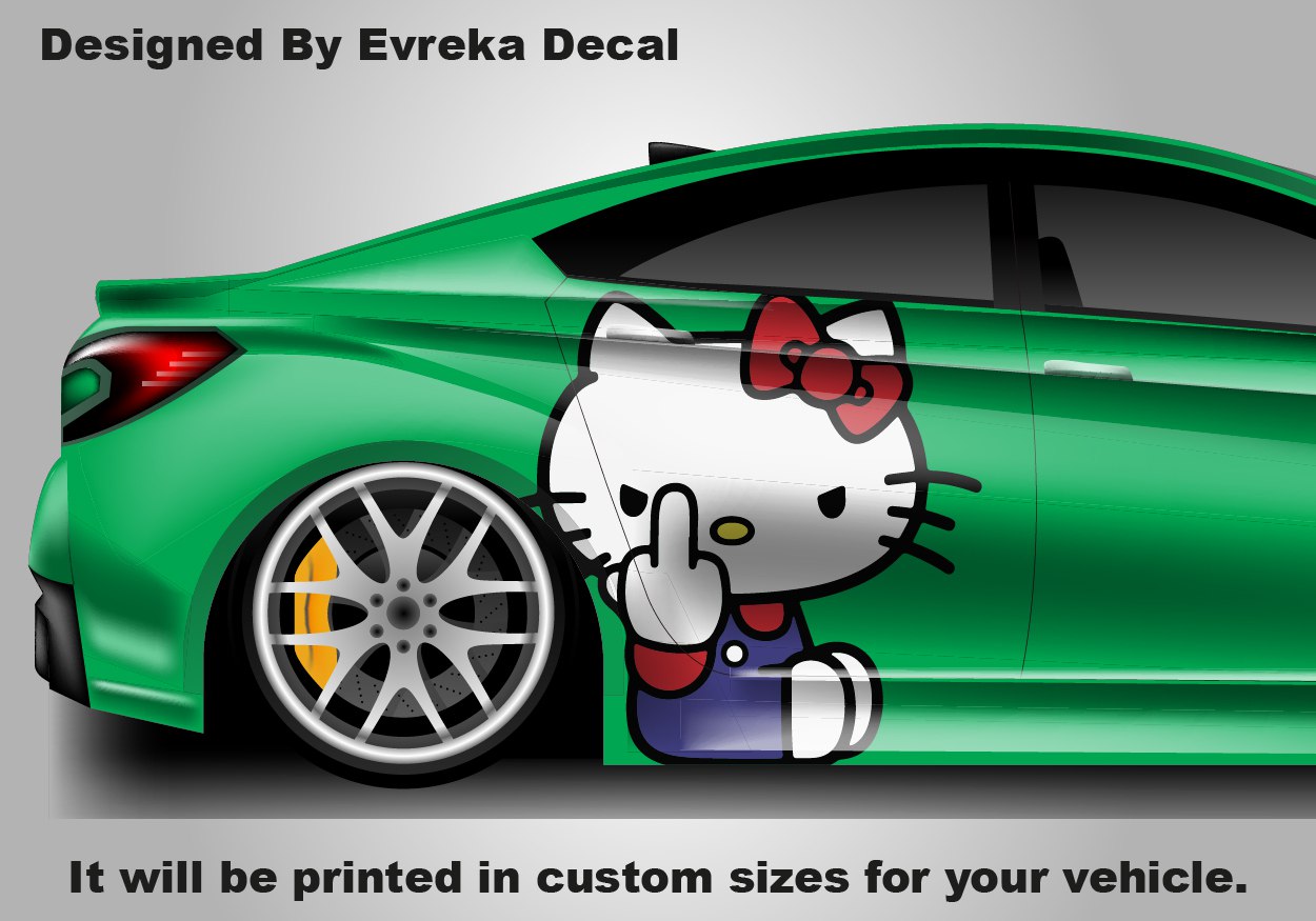 Hello Kitty Car Decals: Cuteness On the Go! Car Vinyl | Comics character, Designed Car Livery, Cast Vinyl Wrap (Kopya)
