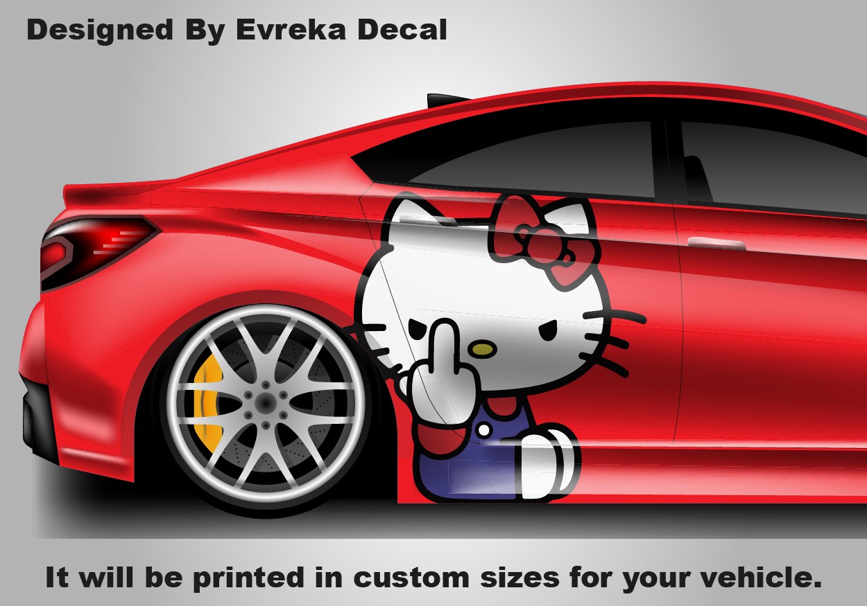 Hello Kitty Car Decals: Cuteness On the Go! Car Vinyl | Comics character, Designed Car Livery, Cast Vinyl Wrap (Kopya)