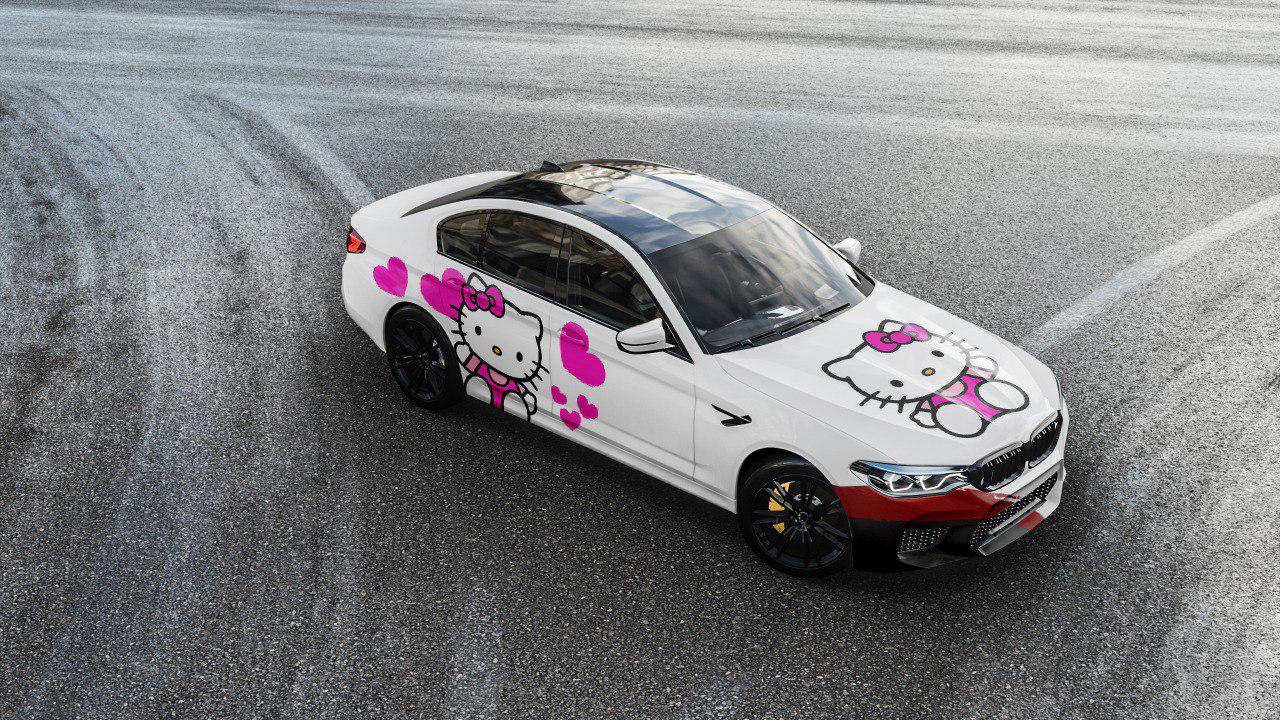 Hello Kitty Car Decals: Cuteness On the Go! Car Vinyl | Comics character, Designed Car Livery, Cast Vinyl Wrap - Evreka Decal