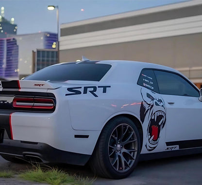 x2 Angry Gorilla Kong Sticker / Decal- INCLUDES BOTH Sides. Decal Sticker King Kong Growling Gorilla | Side of Car Graphic | Vinyl Decal | - Evreka Decal