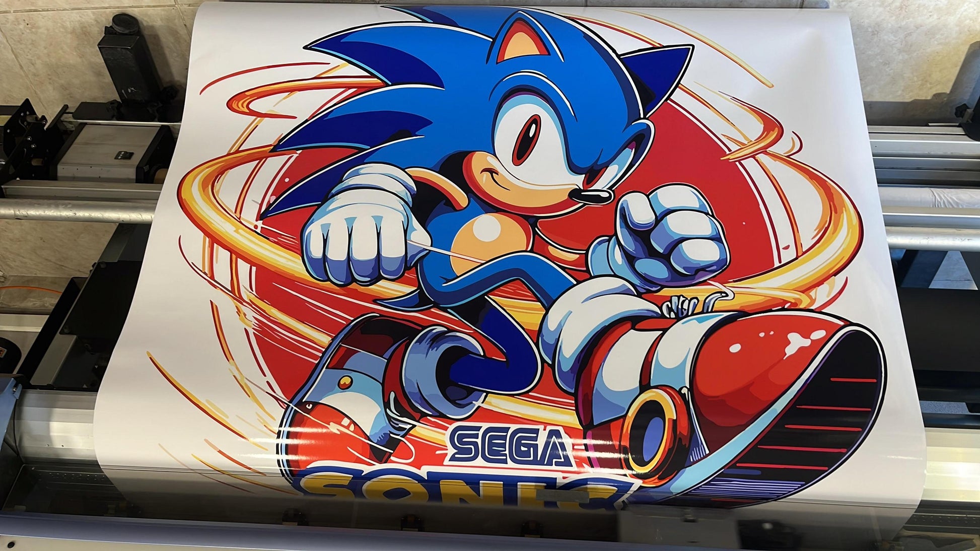 Sonic the Hedgehog Car Side Wrap, Full Color Graphics, Vinyl Livery Decal fit any car, Universal Size, Car Wrap - Evreka Decal