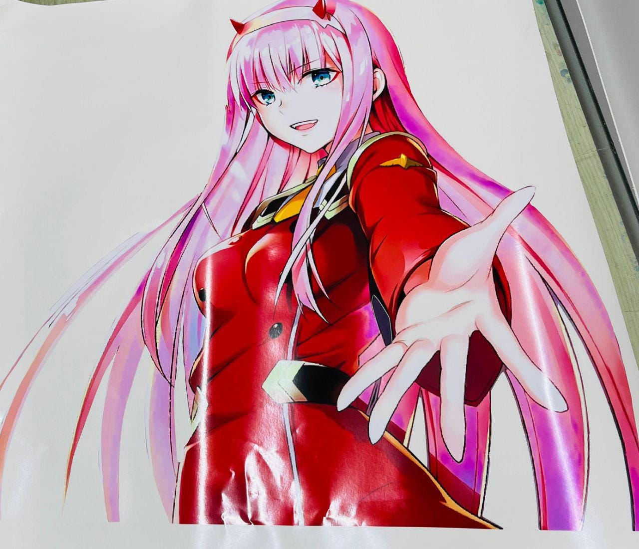 Anime ITASHA Zero Two Car Wrap Car Stickers Car Decal Fits With Any Cars - Evreka Decal