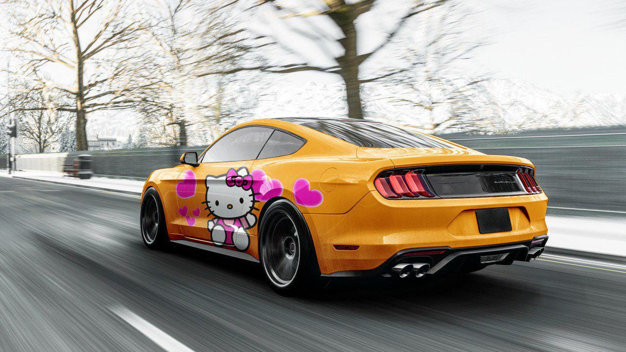 Hello Kitty Car Decals: Cuteness On the Go! Car Vinyl | Comics character, Designed Car Livery, Cast Vinyl Wrap - Evreka Decal