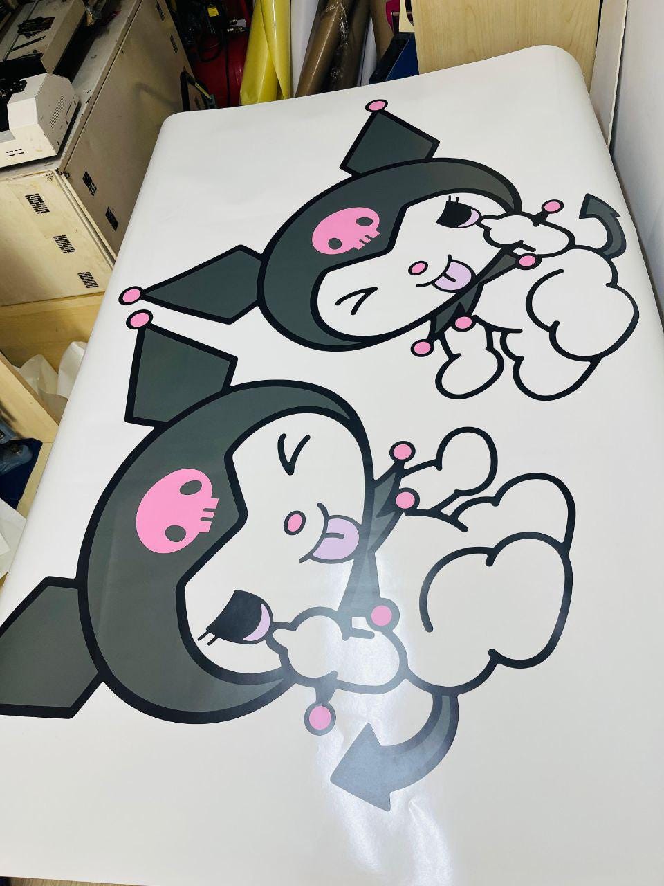Kuromi Car Decals: Cuteness On the Go! Car Vinyl | Comics character, Designed Car Livery, Cast Vinyl Wrap - Evreka Decal