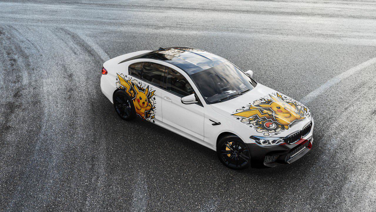 Pikachu Car Decals: Car Vinyl | Hood And Car Side Decal | Comics character, Pokemon character, Designed Car Livery, Cast Vinyl Wrap - Evreka Decal