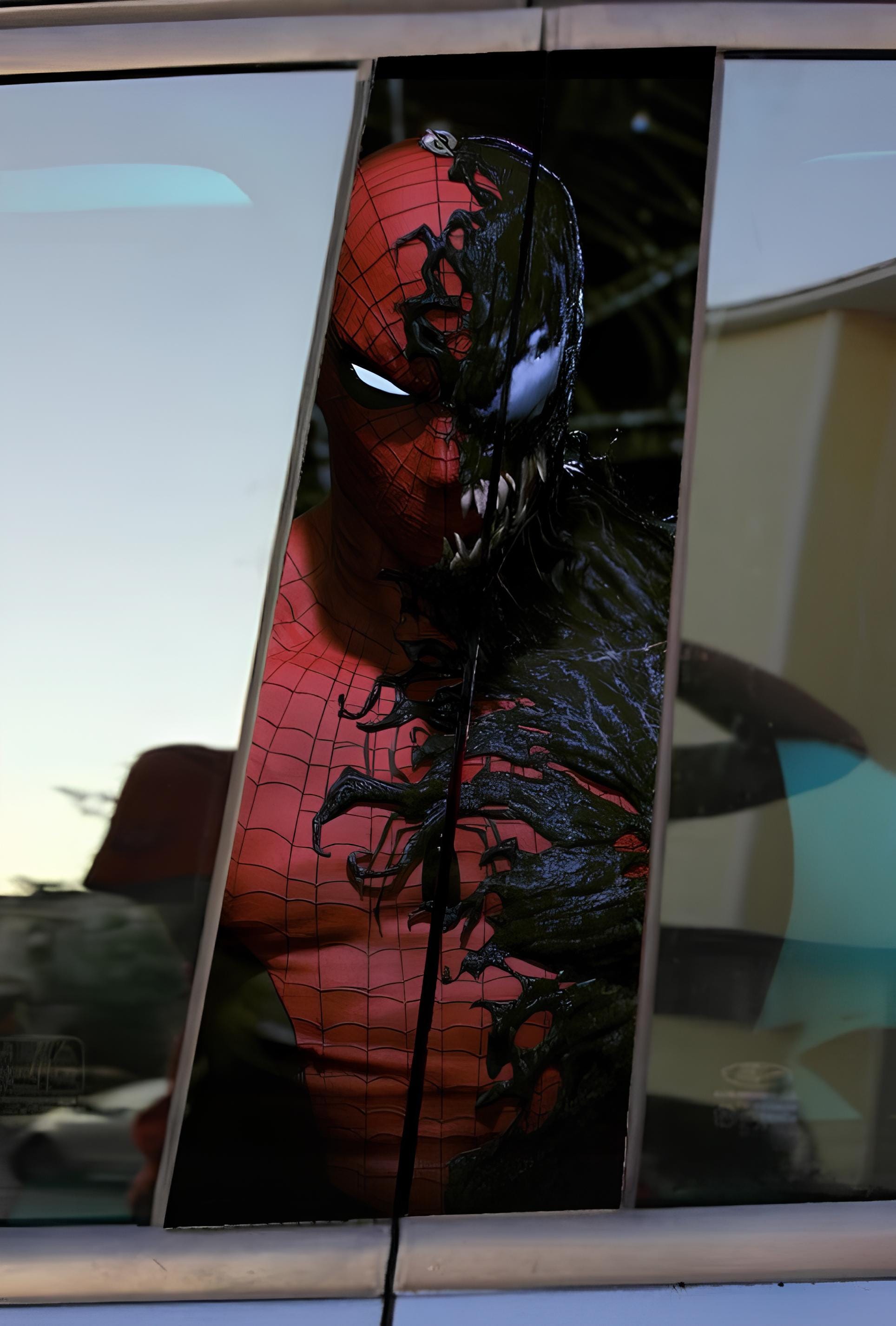 Venom and Carnage Car Doors Livery Pillar Decal Sticker Wrap - Venom Car Decal - high quality graphics - fits for any vehicle