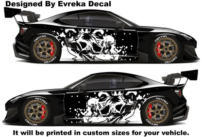 2x Hulk, Car Livery, Cast Vinyl Wrap, Universal Size, Car Wrap, Car Decal, Car Foil Design
