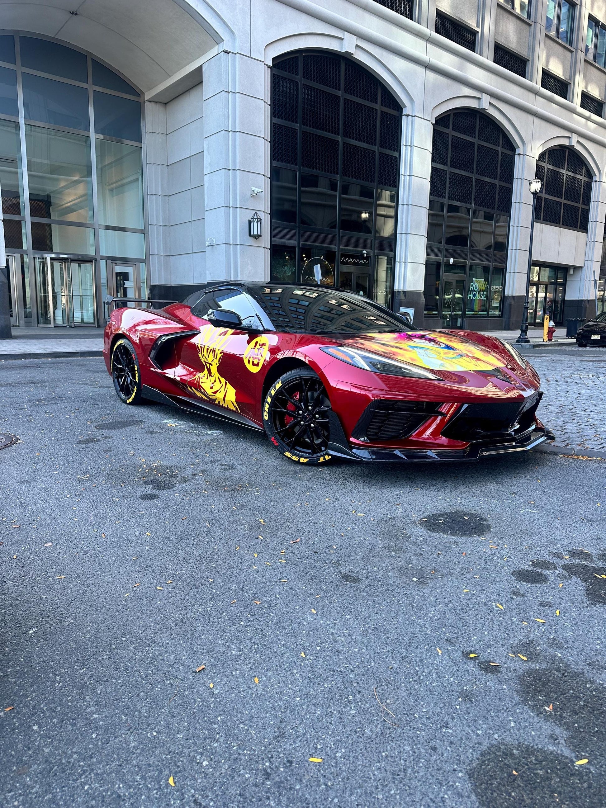 Goku Both Side x2, Anime, Car Livery, Cast Vinyl Wrap, Universal Size, Car Wrap, Car Decal, Car Foil Design