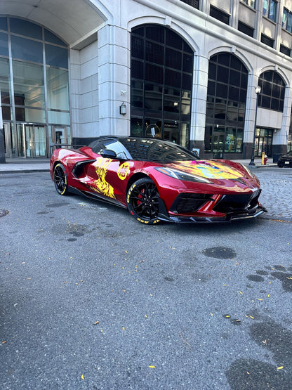 Goku Both Side x2, Anime, Car Livery, Cast Vinyl Wrap, Universal Size, Car Wrap, Car Decal, Car Foil Design