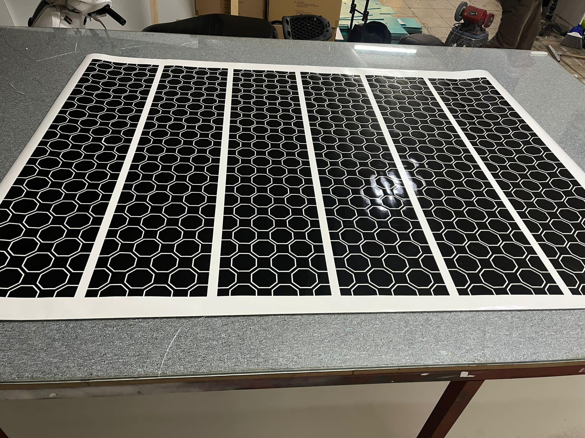 Honey Comb RACING Stripes Dual 10" for Dodge Charger and challenger With Trim Package Charger GT, SRT, Scatpack, Hellcat Car Decals Dodge Ch