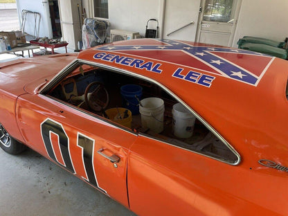 Dukes Of Hazzard General Lee Roff Banner 01 DECAL SET