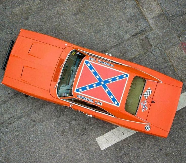 Dukes Of Hazzard General Lee Roff Banner 01 DECAL SET