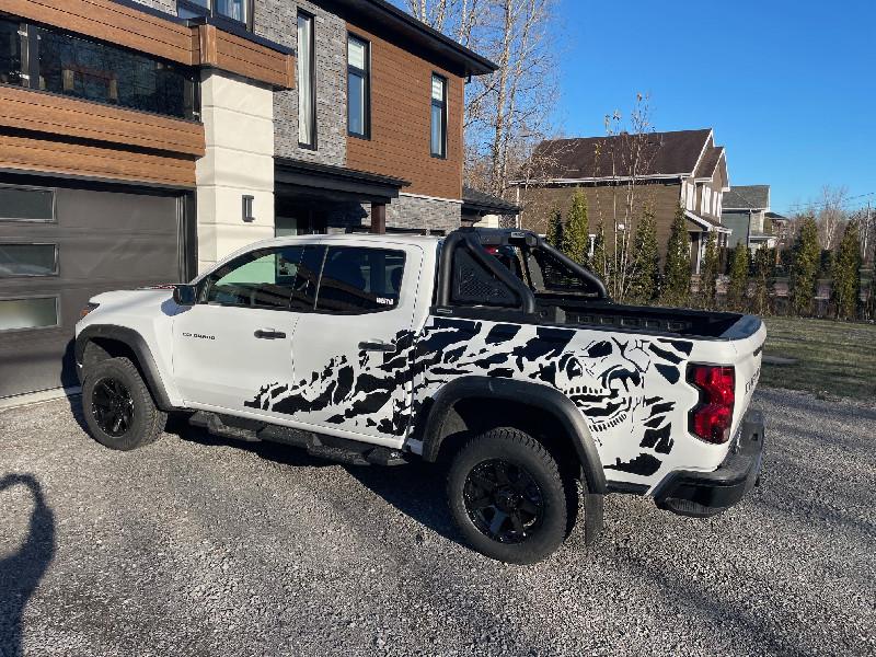 Nightmare side graphics stickers decals compatible with Ford Maverick Both Sides