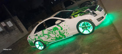 2x Hulk, Car Livery, Cast Vinyl Wrap, Universal Size, Car Wrap, Car Decal, Car Foil Design