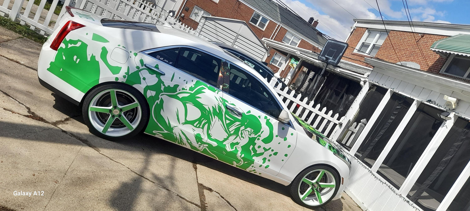 2x Hulk, Car Livery, Cast Vinyl Wrap, Universal Size, Car Wrap, Car Decal, Car Foil Design