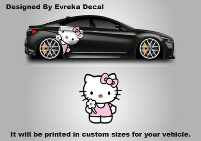 Hello Kitty Car Decals: Cuteness On the Go! Car Vinyl | Comics character, Designed Car Livery, Cast Vinyl Wrap