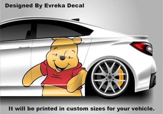 Winnie The Pooh | Winnie The Pooh Decal | Winnie The Pooh Car Livery | Car Decal | Car Livery | Winnie The Pooh Car Sticker