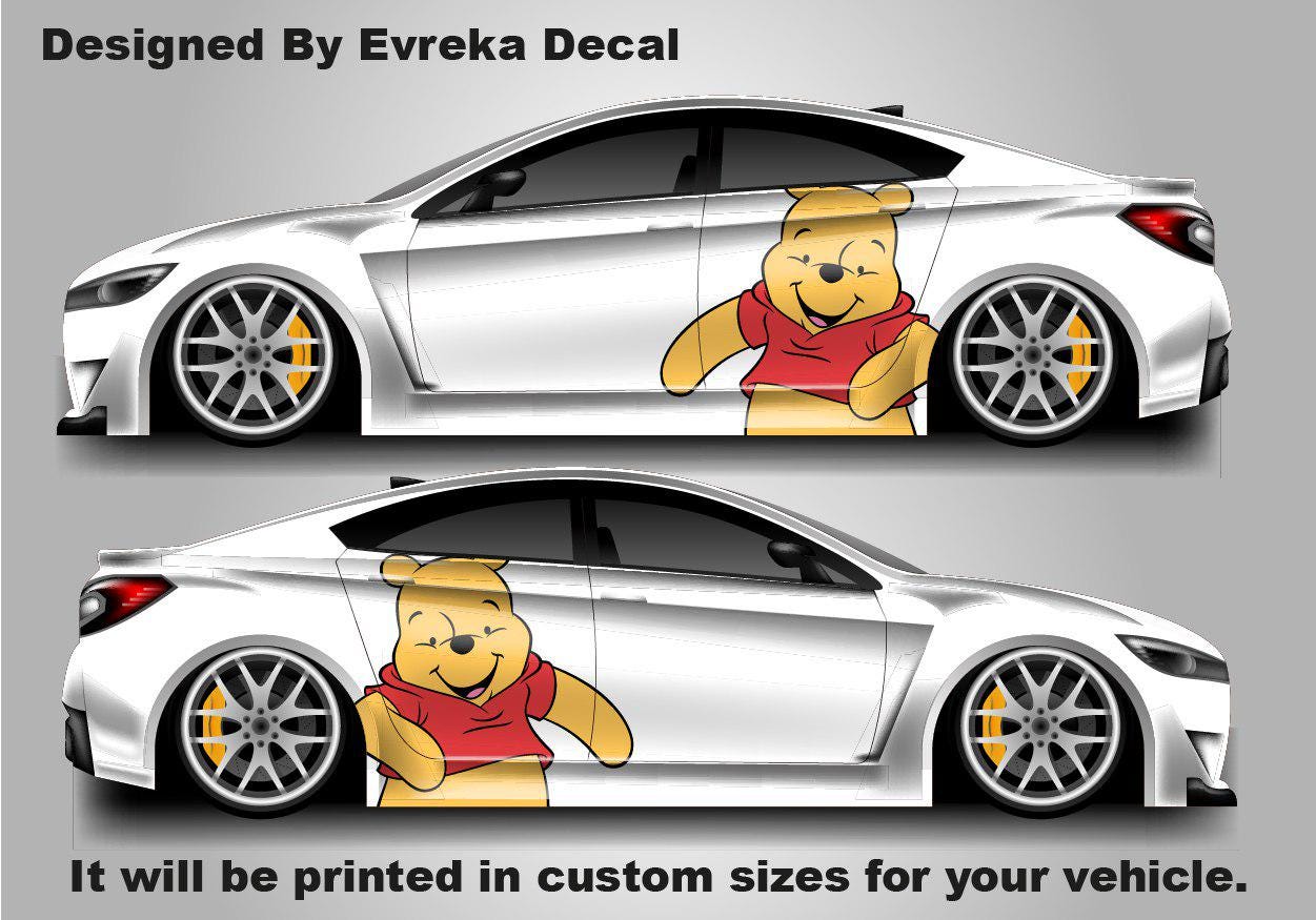 Winnie The Pooh | Winnie The Pooh Decal | Winnie The Pooh Car Livery | Car Decal | Car Livery | Winnie The Pooh Car Sticker