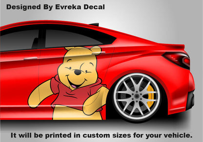 Winnie The Pooh | Winnie The Pooh Decal | Winnie The Pooh Car Livery | Car Decal | Car Livery | Winnie The Pooh Car Sticker