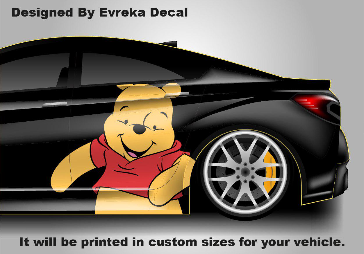 Winnie The Pooh | Winnie The Pooh Decal | Winnie The Pooh Car Livery | Car Decal | Car Livery | Winnie The Pooh Car Sticker