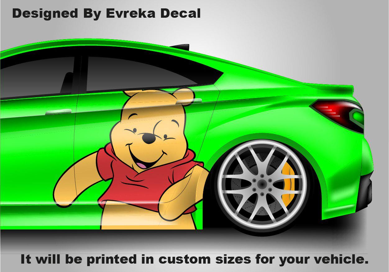 Winnie The Pooh | Winnie The Pooh Decal | Winnie The Pooh Car Livery | Car Decal | Car Livery | Winnie The Pooh Car Sticker