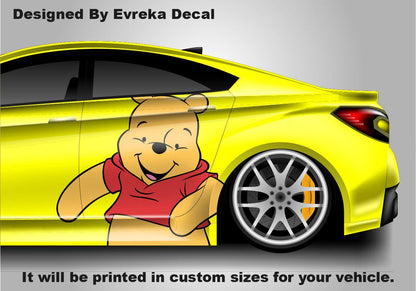 Winnie The Pooh | Winnie The Pooh Decal | Winnie The Pooh Car Livery | Car Decal | Car Livery | Winnie The Pooh Car Sticker