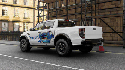 Stitch, Car Livery, Cast Vinyl Wrap, Universal Size, Car Wrap, Car Decal, Car Foil Design