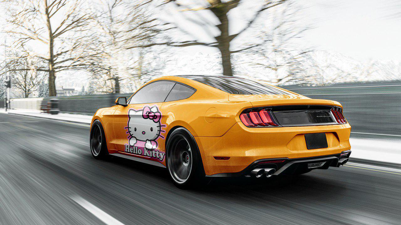 Hello Kitty Car Decals: Cuteness On the Go! Car Vinyl | Comics character, Designed Car Livery, Cast Vinyl Wrap