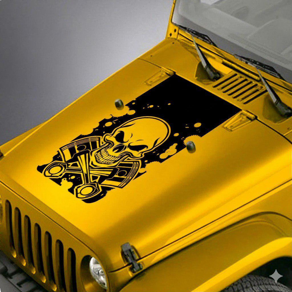 Military Hood Sticker for Jeep Wrangler Star Army Stripes Decal Vinyl Car Truck Waterproof Car Stickers jeep wrangler front hood decals