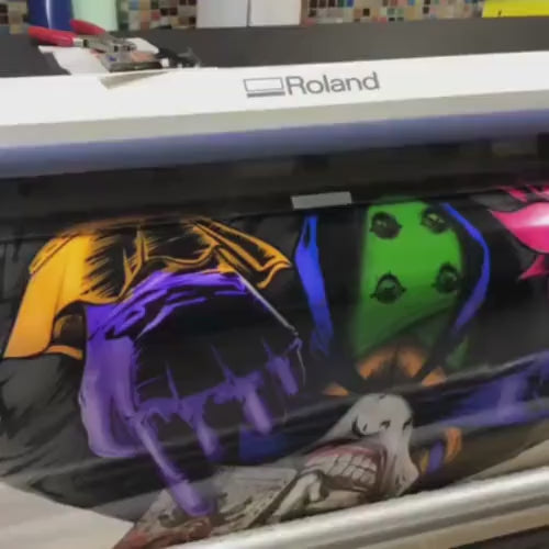 Nightmare side graphics, decals compatible with Dodge Challenger